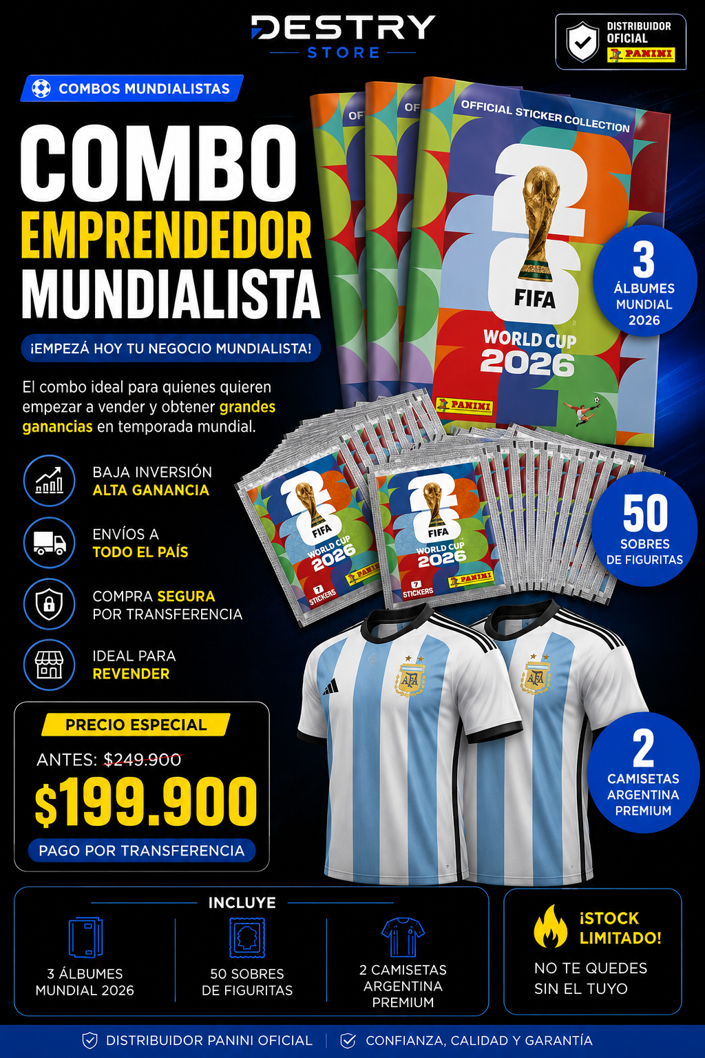 🚀 Combo Emprendedor Mundialista