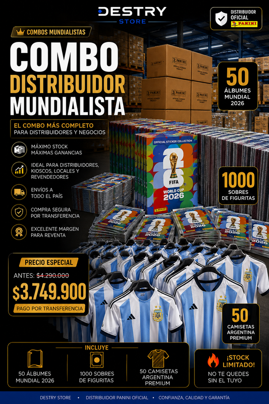 👑 Combo Distribuidor Mundialista