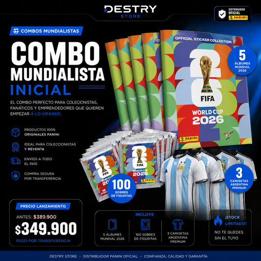 ⚽ Combo Mundialista Inicial