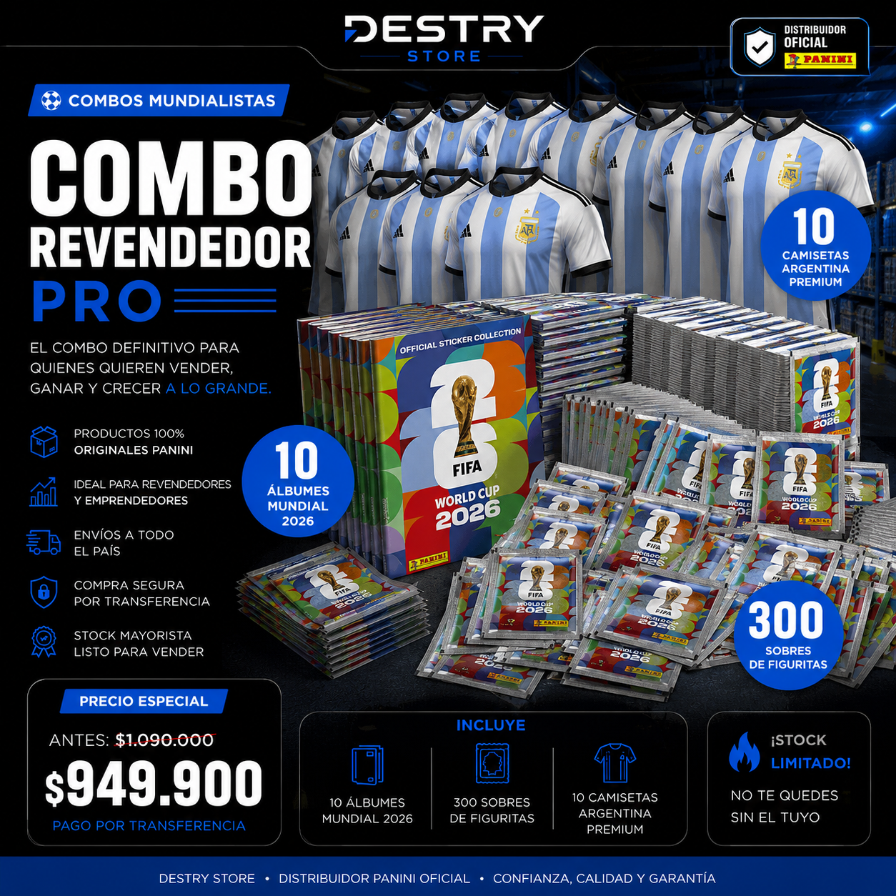 ⚡ Combo Revendedor PRO