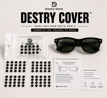 DESTRY COVER — Cubreluz para lentes inteligentes